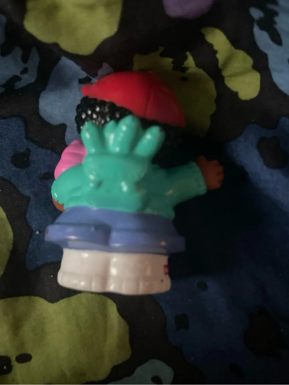 Fisher-Price Little People Figure - 2005 Michael Holds Ice Cream